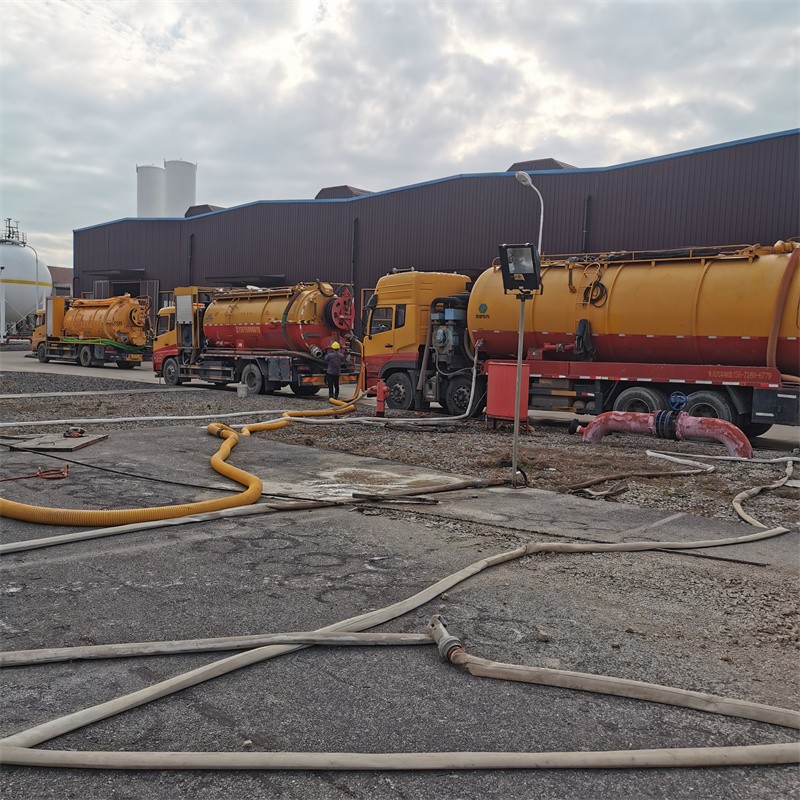 南谯污水池清理