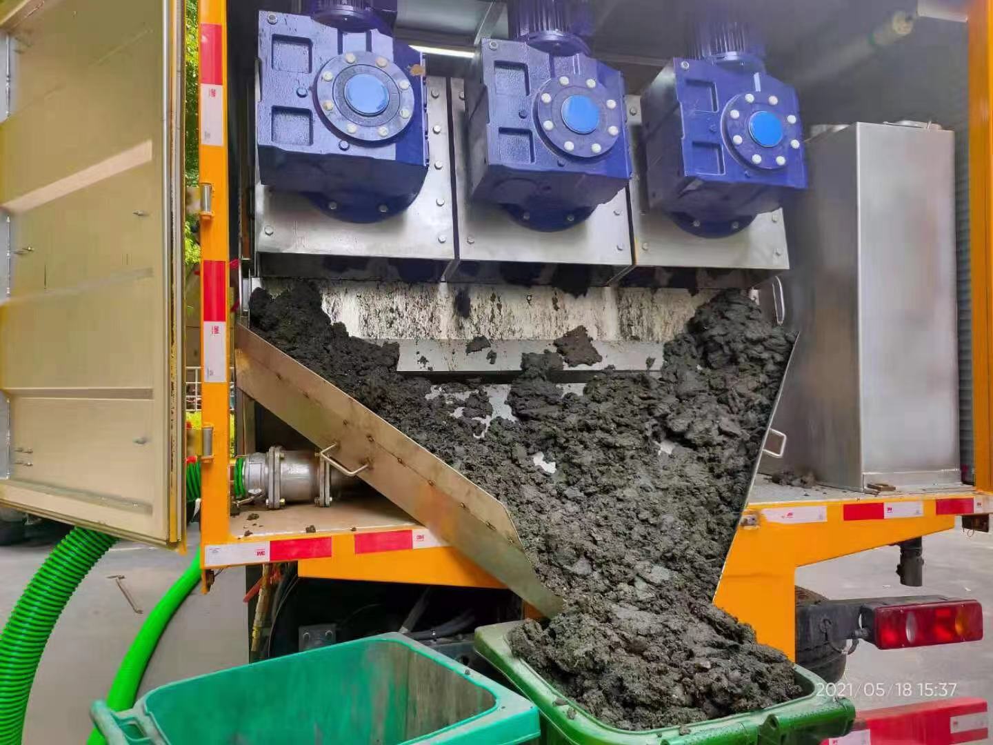 南谯化粪池清掏城市维护站-泥浆净化干湿分离处理